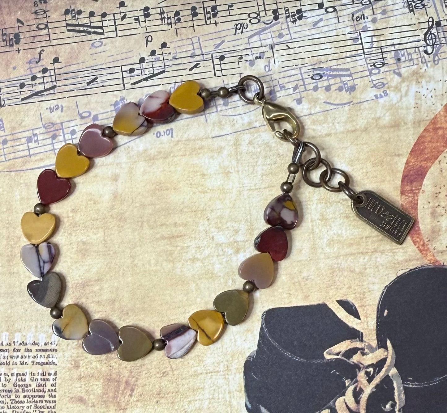 Mookaite bracelet