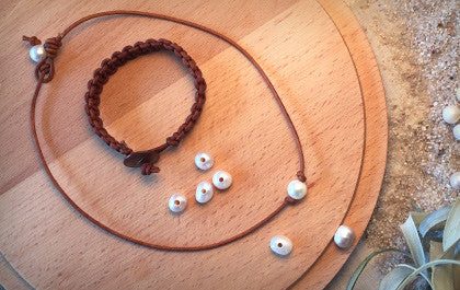 Leather and Pearls