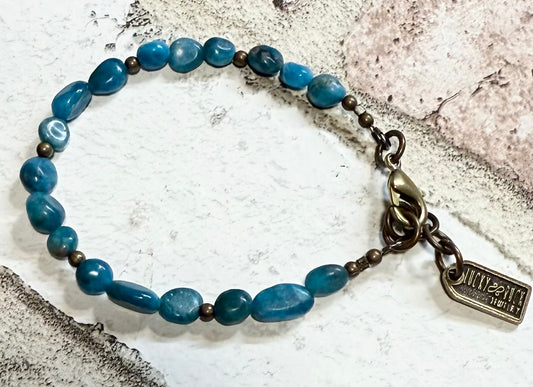Apatite fancy bracelet