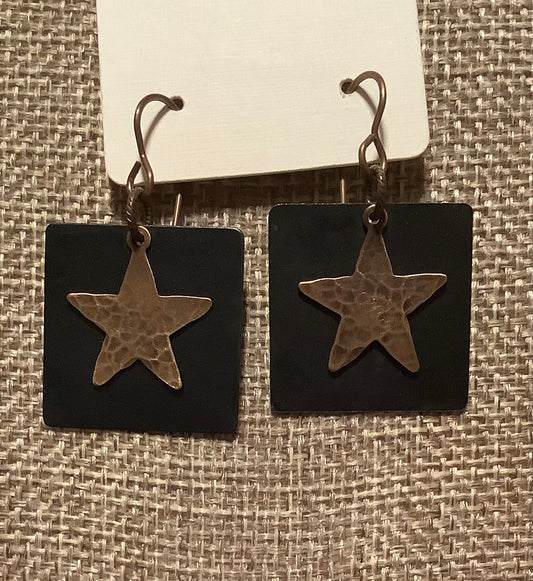 Star earrings